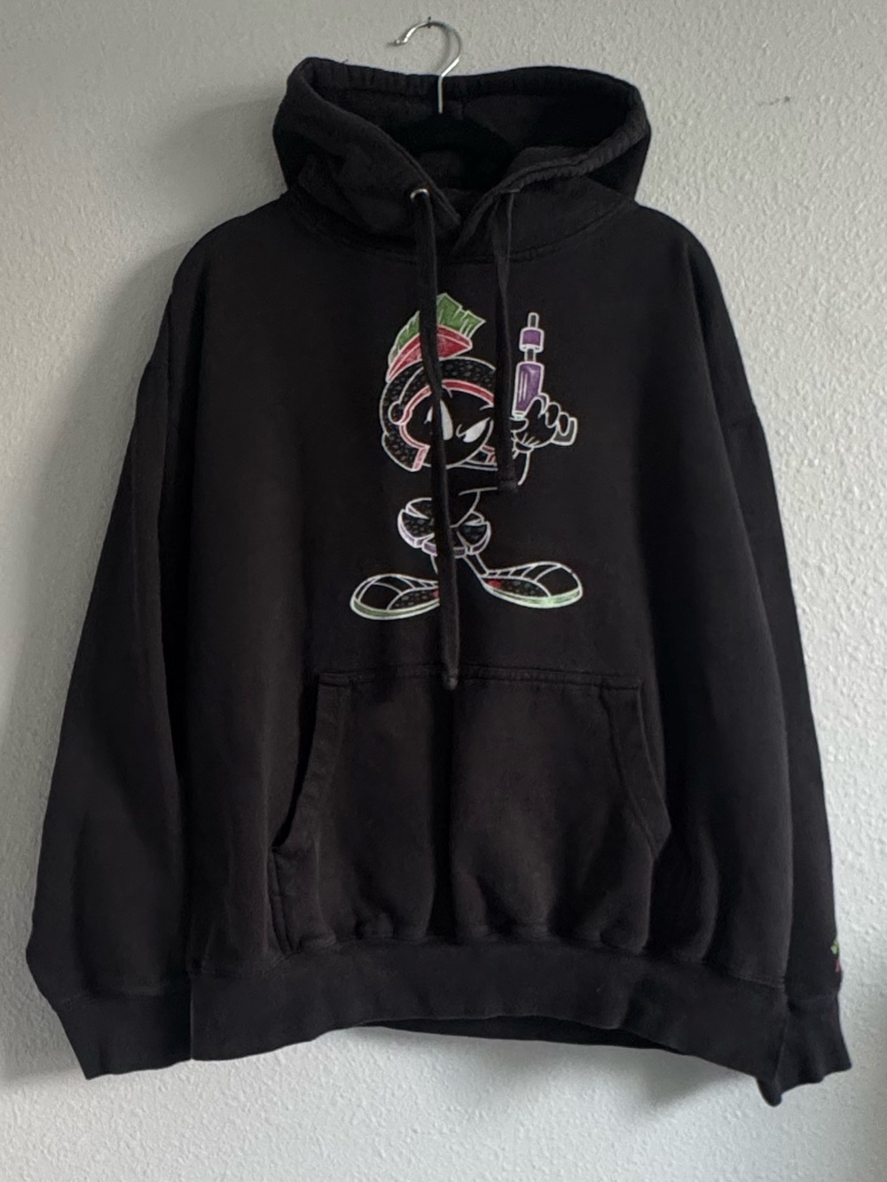 Large Vintage Marvin The Martian hoodie by Ecko Unitd & Warner Bros.